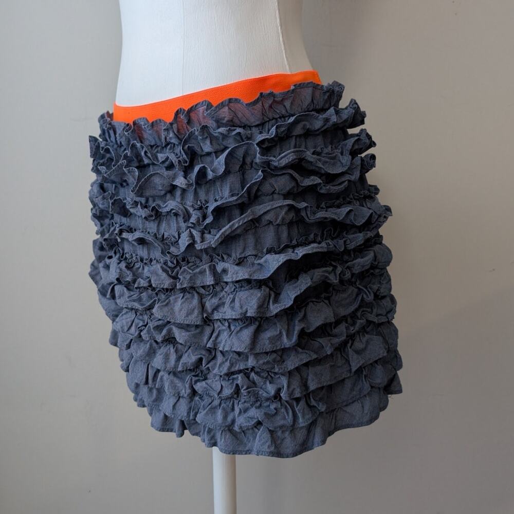 J.Crew 2010 Ruffle Mini Skirt - Picture 3 of 9